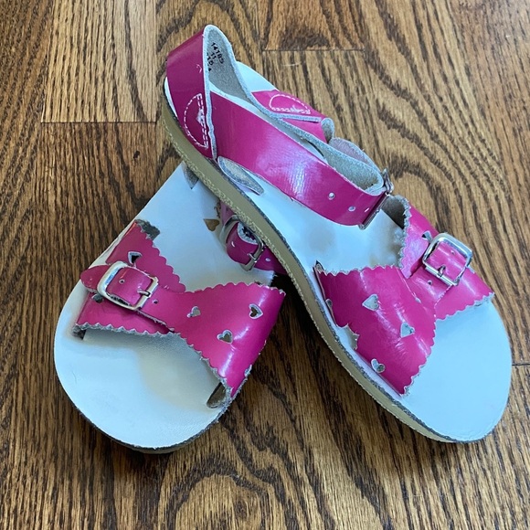 Magenta Sun San Sweetheart sandals, size 11. Excellent condition, hardly worn - Picture 1 of 13